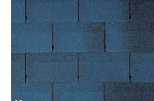 Гибкая черепица tegola классик синий с отливом, уп. 3,5 кв.м