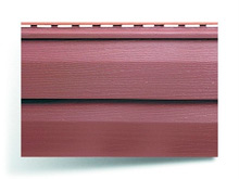 Сайдинг виниловый kanada плюс, престиж, 3660*230 мм цвет красно-коричневый