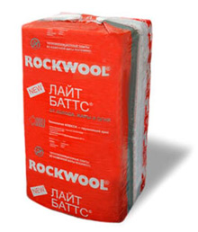 Утеплитель rockwool лайт баттс 1000*600*50, 6 кв.м