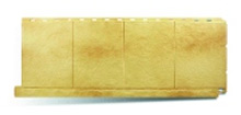 Цокольный сайдинг фасадная плитка, декор - травертин, альта профиль, 1165*447 мм толщина 20 мм